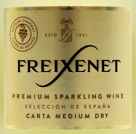 Freixenet Carta Premium sparklig Wine Medium Dry 11.5% vol., 24 x 0.2 l Flasche