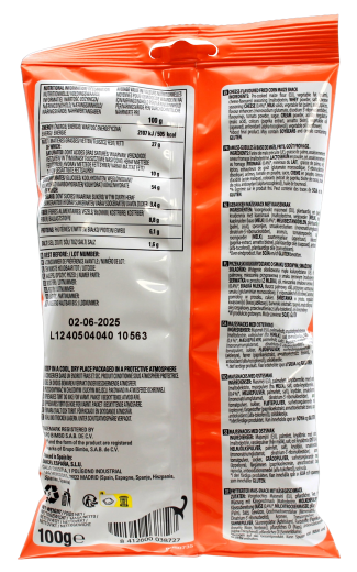 Takis Intense Nacho Non Spicy Corn Snacks with Cheesy Flavour, 18 x 100g Beutel