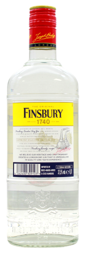 Finsbury London Dry Gin 37.5% vol., 6 x 0.7 l Flasche