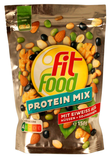 Kluth Fit Food Protein Mix Nussmischung, 10 x 150g Beutel