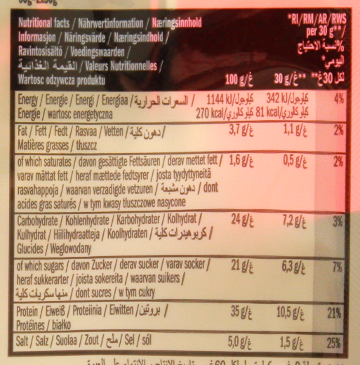 Jack Link's Beef Jerky Teriyaki 100% Beef, 12 x 60g Beutel