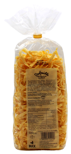 Dorfmühle Schwäbische Bandnudeln, 6 x 500g Beutel