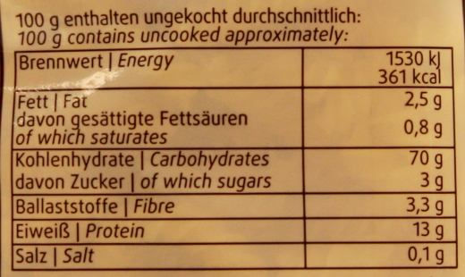 Dorfmühle Oberschwäbische Land-Nudeln Spiralen, 6 x 500g Beutel