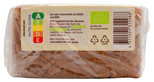 Edeka Bio Dinkelbrot, 6 x 500g Packung