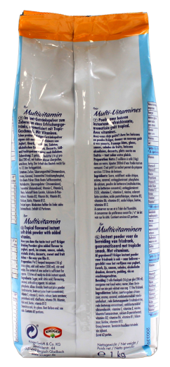 Krüger Family Typ Multivitamin Getränkepulver, 5 x 1 kg Beutel