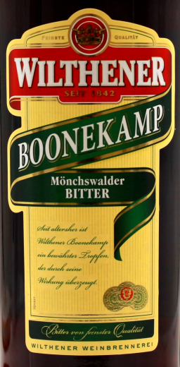 Wilthener Boonekamp Mönchswalder Bitter 43% vol., 6 x 0.7 l Flasche