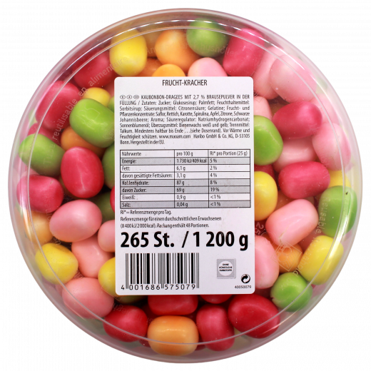 Haribo Maoam Fruchtkracher 1200g Dose