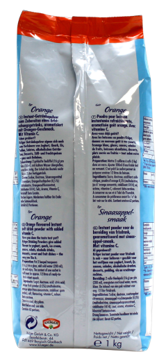 Krüger Family Typ Orange Getränkepulver, 5 x 1 kg Beutel