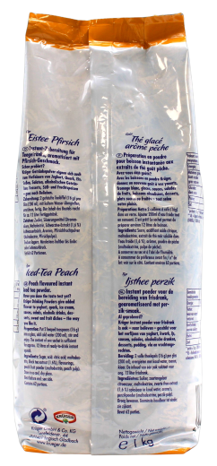 Krüger Family Typ Eistee Pfirsich Getränkepulver, 5 x 1 kg Beutel