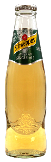 Schweppes American Ginger Ale, 24 x 200ml Glasflasche