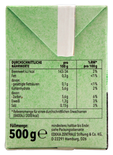 Edeka Originale Tomaten fein passiert, 12 x 500g Packung