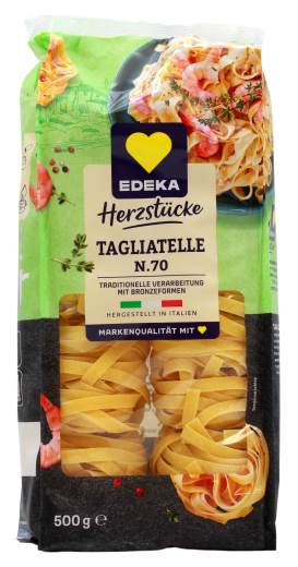 Edeka Herzstücke Tagliatelle N.70, 6 x 500g Beutel