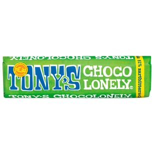 Tonys Chocolonely Zartbitterschokoriegel mit Mandeln und Meersalz, 35 x 47g Riegel