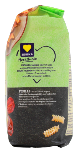 Edeka Herzstücke Fusilli N.99, 5 x 500g Beutel