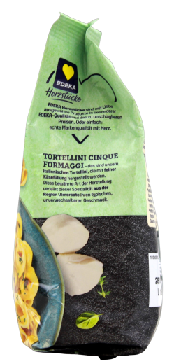 Edeka Herzstücke Tortellini Cinque Formaggi, 12 x 250g Beutel