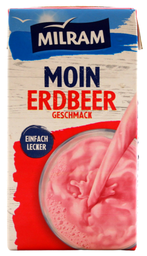 Milram Moin Erdbeer Drink, 20 x 500ml Getränkekarton