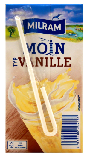 Milram Moin H-Vanillemilch, 20 x 500ml Getränkekarton