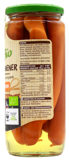 Edeka Bio Geflügelwiener im zarten Saitling, 6er Pack (6 x 250g)