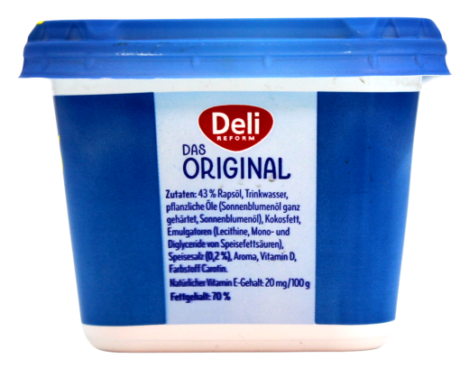 Deli Reform das Original Margarine, 4 x 450g Becher