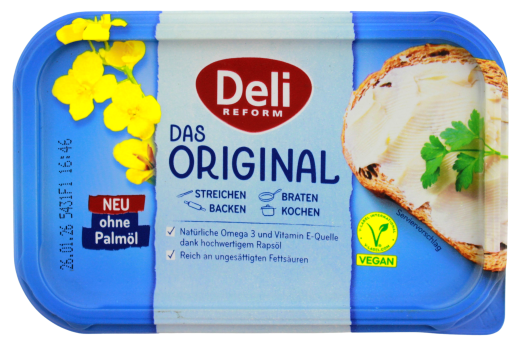 Deli Reform das Original Margarine, 4 x 450g Becher