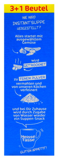 Heisse Tasse Spargel Creme, 9 x 60g Packung