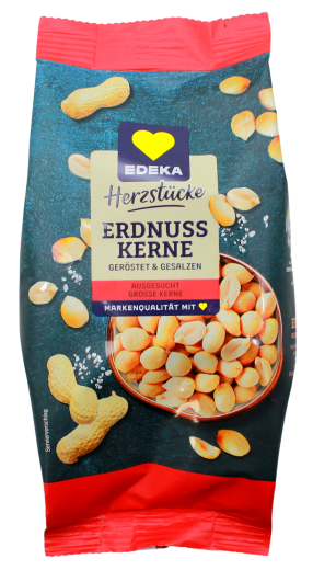 Edeka Erdnusskerne geröstet & gesalzen, 14 x 200g Beutel