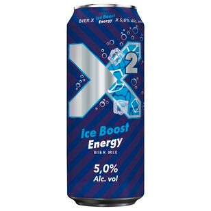 Bitburger X2 Ice Boost Energy Bier Mix, 24 x 0.5 l Dose EINWEG