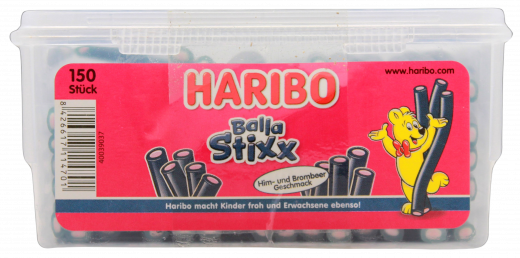 Haribo Balla Stixx Himbeere/Brombeere 1125g Box