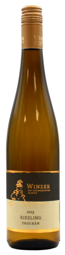 Winzer der Rheinhessischen Schweiz Riesling Weißwein trocken 12.5% vol., 6 x 0.75 l Flasche