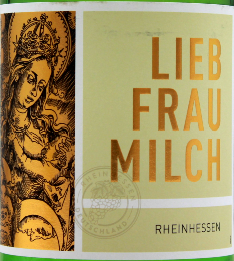 Liebfraumilch weiß deutscher Qualitätswein lieblich 10% vol., 6 x 1 l Flasche