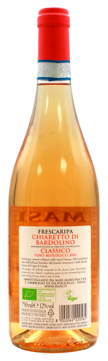 Masi Frescaripa Chiaretto Bardolino Classico DOC Rosewein trocken Bio 12% vol., 6 x 0.75 l Flasche