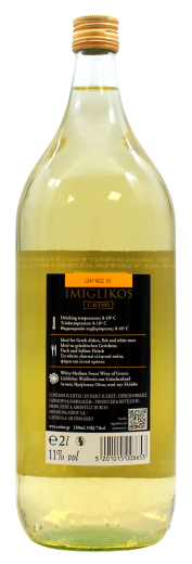 Cavino Imiglykos Weißwein lieblich 11% vol., 6 x 2 l Flasche