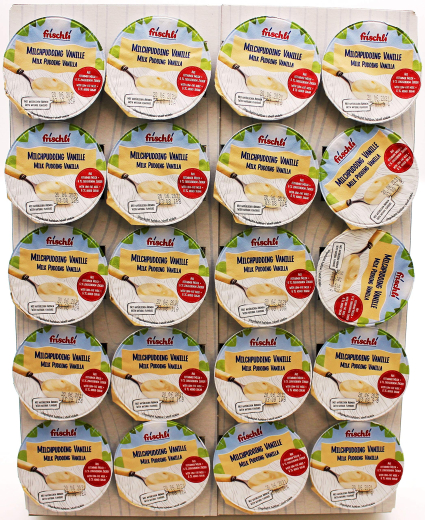frischli Milchpudding Vanille, 20 x 85g Becher