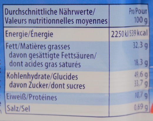 Knoppers Erdnuss Waffelschnitte 8 Stück, 16 x 200g Packung