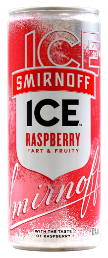 Smirnoff Ice Raspberry Wodka mit Fruchtgeschmack, 12 x 250ml Dose EINWEG