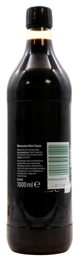 Feinkost Dittmann Worcestershire Sauce, 4 x 1 l Flasche
