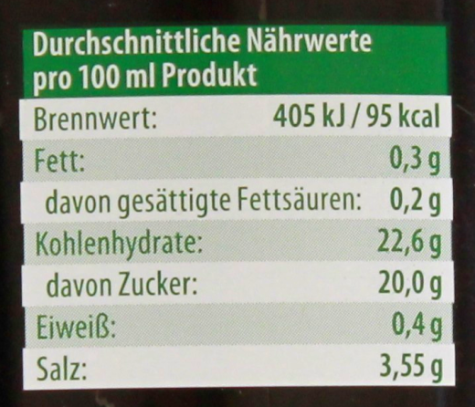 Feinkost Dittmann Worcestershire Sauce, 4 x 1 l Flasche