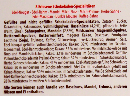 Merci Finest Selection Grosse Vielfalt 675g Packungen