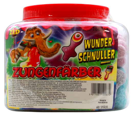 ZED Candy Wunderschnuller Zungenfärber, 1 x 1.68 kg Dose