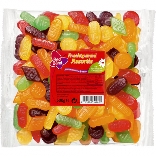Red Band Fruchtgummi Assortie 12 x 500g Tüten