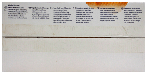 Stenger Waffel-Krossis knusprig fein, 1 x 700g Karton