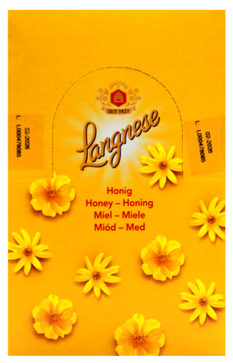 Langnese Honig Sticks, 1 x 640g Karton