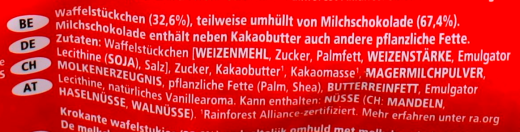 KitKat Mix-In Knusprige Stücke, 1 x 400g Beutel