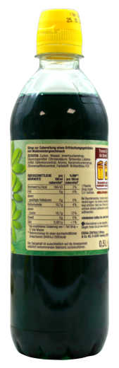Herzstücke Waldmeister Getränkesirup, 6 x 0.5 l Flasche