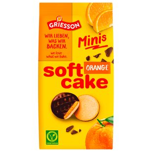 Griesson Minis Soft Cake Orange, 12 x 125g Beutel