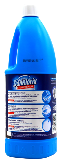 Danklorix Hygiene-Reiniger mit Aktiv Chlor, 4 x 1.5 l Flasche
