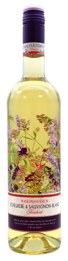 Niersteiner Lavendelmeer Scheurebe & Sauvignon Blanc Weißwein feinherb 11% vol., 6 x 0.75 l Flasche