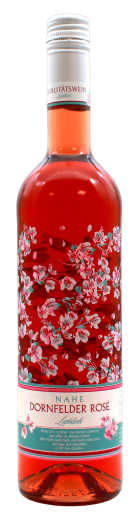 Kirschgarten Nahe Dornfelder Rosewein lieblich 10% vol., 6 x 7.5 l Flasche