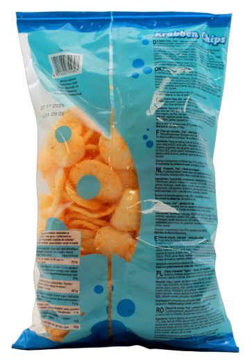 Werner Lauenroth Krabbenchips Thai-Chili, 10 x 100g Tüte