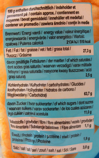 Werner Lauenroth Krabbenchips Thai-Chili, 10 x 100g Tüte